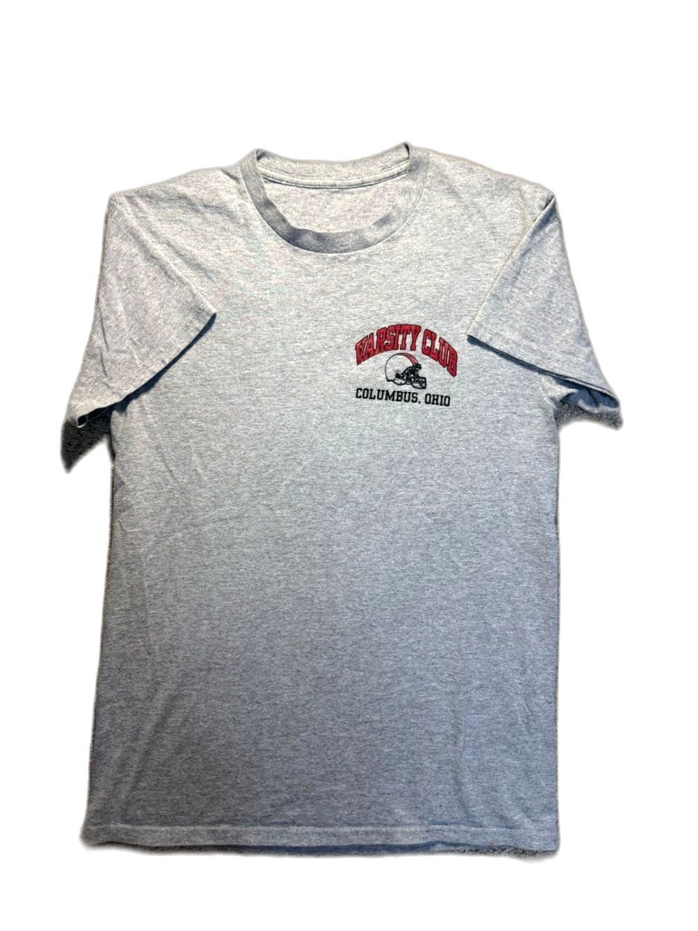 Vintage Varsity Club Columbus Ohio Boys T-Shirt - Gray - Estimated Medium